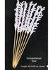 Chrysanthemum Textile Cleaning Tools: Twisted Flower Sticks, Bamboo Needles, Carding Board
