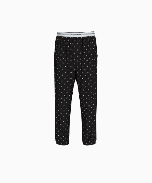 

[CK] Мужские хлопковые пижамные брюки из поплина NM2830PCS [Отправка из Кореи] 100% Оригинал Black Print - S