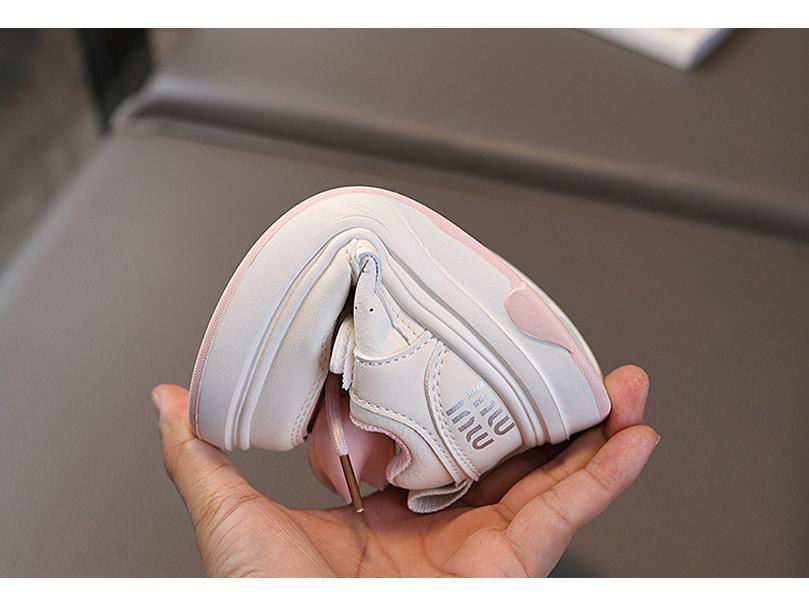 Wasserdichte Leder-Sneaker für Kinder - Tulpe Frühling/Herbst 2025 Kollektion