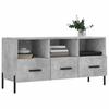 Suporte de TV Cinza Concreto 102 x 36 x 50 cm Aglomerado