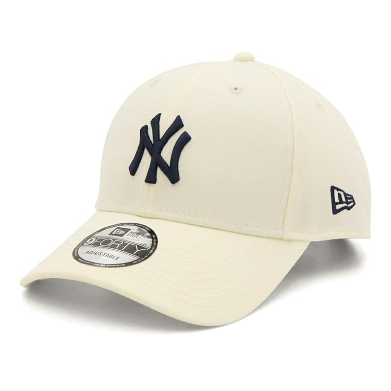 

[New Era] cap 9FORTY MLB NY chrome white FREE 940VS WOVEN LABEL NEYYAN CHR 14388676 NER36C0007