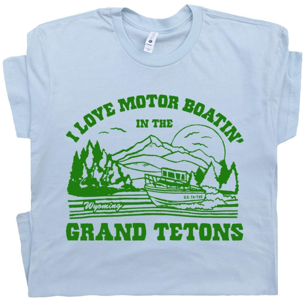 Grand Tetons T Shirt Funny Boobs Saying Wyoming Yellowstone Offensive Rude Humor Unisex T-Shirt XL