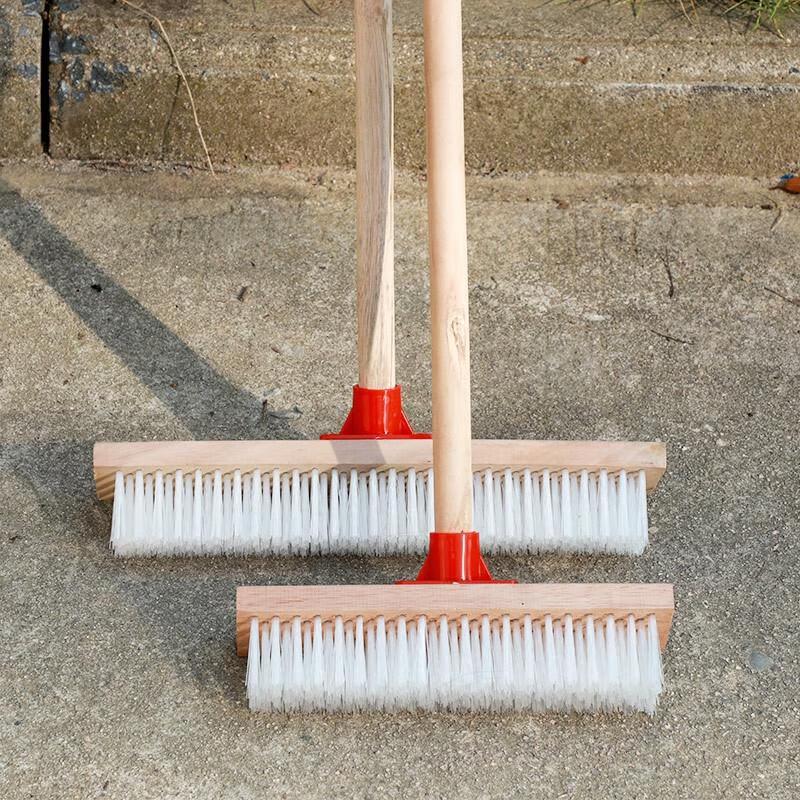 JINGRUIXIANG Long Handle Hard Bristle Floor Scrub Brush