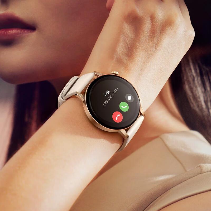 Correa de Cuero para Smartwatch Inteligente Huawei WQT
