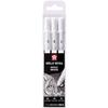 Pen - Sakura - Gelly Basic White - White - 0.3/0.4/0.5 Mm - Pigmented Gel Ink