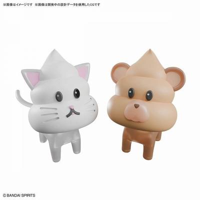 Bandai Spirits Clay Model Kit Unkosurudays Animal Poop Set 1 Cat   Bear
