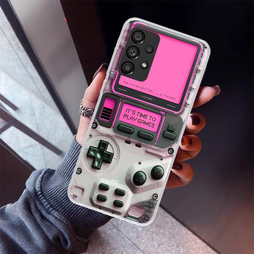Games Console Fashion Boy Phone Case For Samsung Galaxy A17 A16 A15 A14 A13 A57 A56 A55 A54 A53 A37 A36 A35 A34 A33 A26 A25 A24