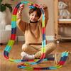 [PACZA] Flexible Car Race Track + DIY Car 195 elements 400cm Z530