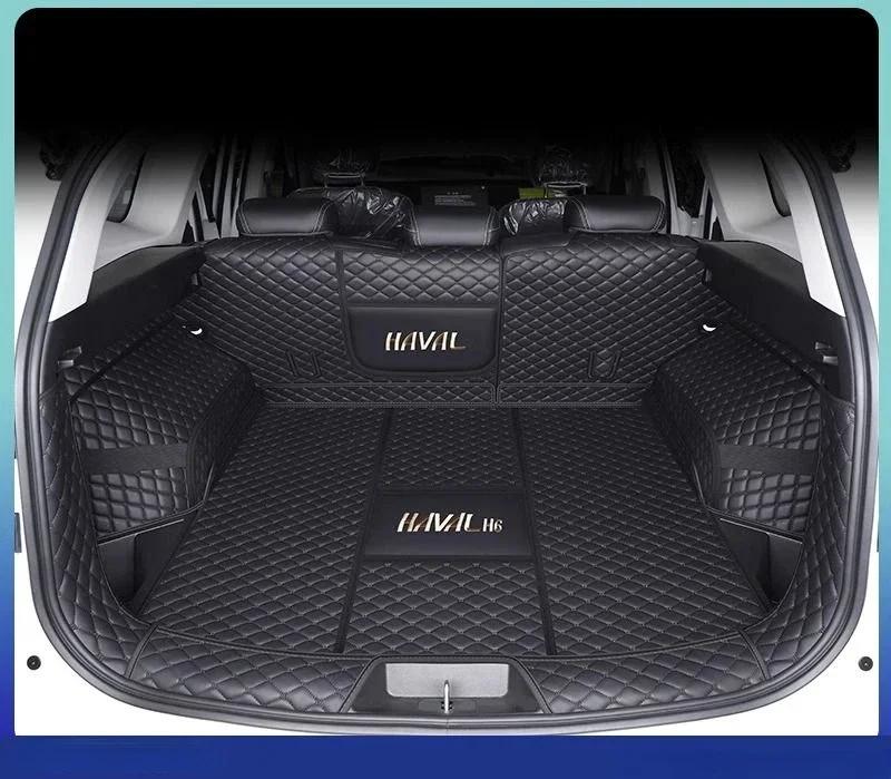 BGZ1 for Haval H6 PHEV Fuel  Accessories Car Trunk Mat 3rd Gen 2025 2024 Interior Protection Mat Leather Waterproof Conversion