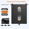 Retractable Suction Cup Car Sunshade & Home Window Roller Blinds