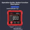 With Dual Laser Inclinometer 4x90° Electronic Goniometer Digital Angel Meter  Carpenter Tools