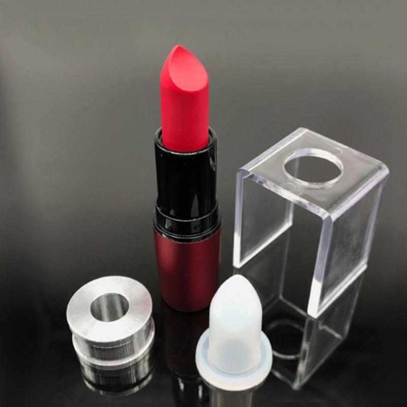 Diy Self-Made Handmade Handmade Craft Tool Lipstick Material Kit Small Sample Nozzle Empty Tube Silicone Aluminum Mold Lipstick