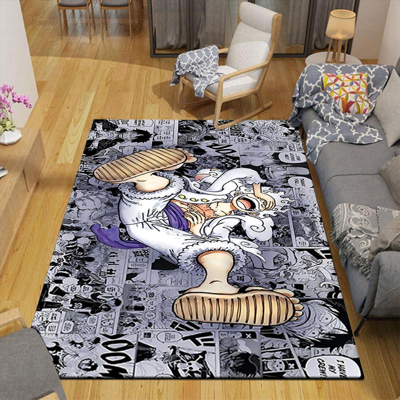 1Pc Whimsical Cartoon Character Rug, Office Carpet Indoor Outdoor Doormat, Non-Slip, Comfortable, Living, Christmas Halloween, Xmas Gift S1394