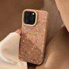 Vintage Small Flower Case for iPhone 13 iPhone 15 iPhone 16 Pro Max