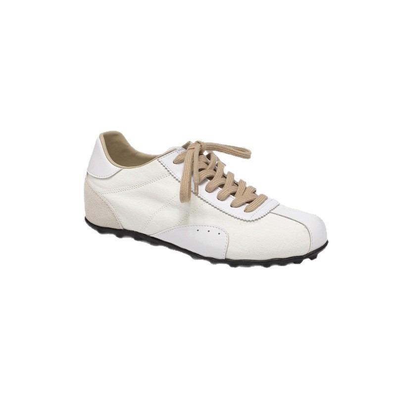 Leather Retro Ballet Women's New Versatile and Thin Color Matching Casual Sports Shoes Flat