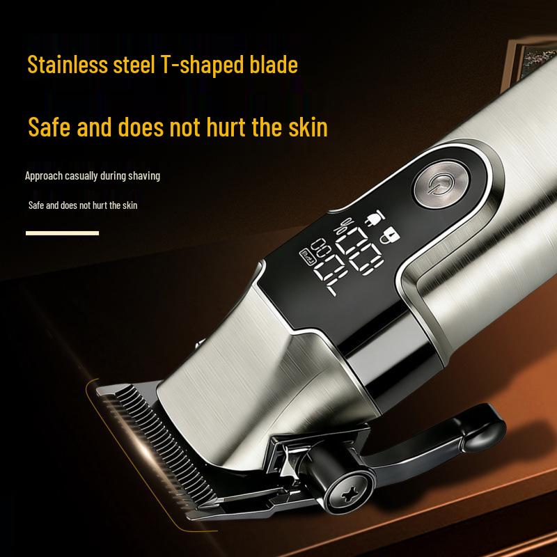 High-Power Electric Hair Clipper & Parent-Child Scissor Set - Professional Salon Trimmer