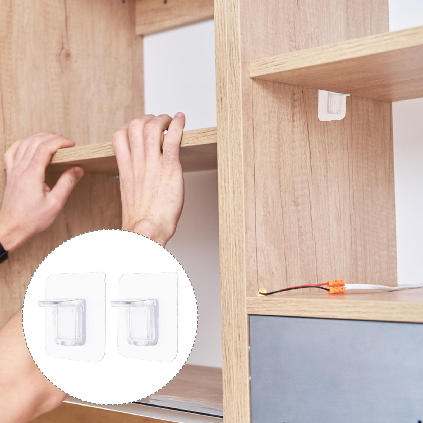 

12Pcs Shelf Support Pegs Exquisite Workmanship Professional Cabinet Shelf Holders Suitable for Wardrobes Bookcases Closets Easy other