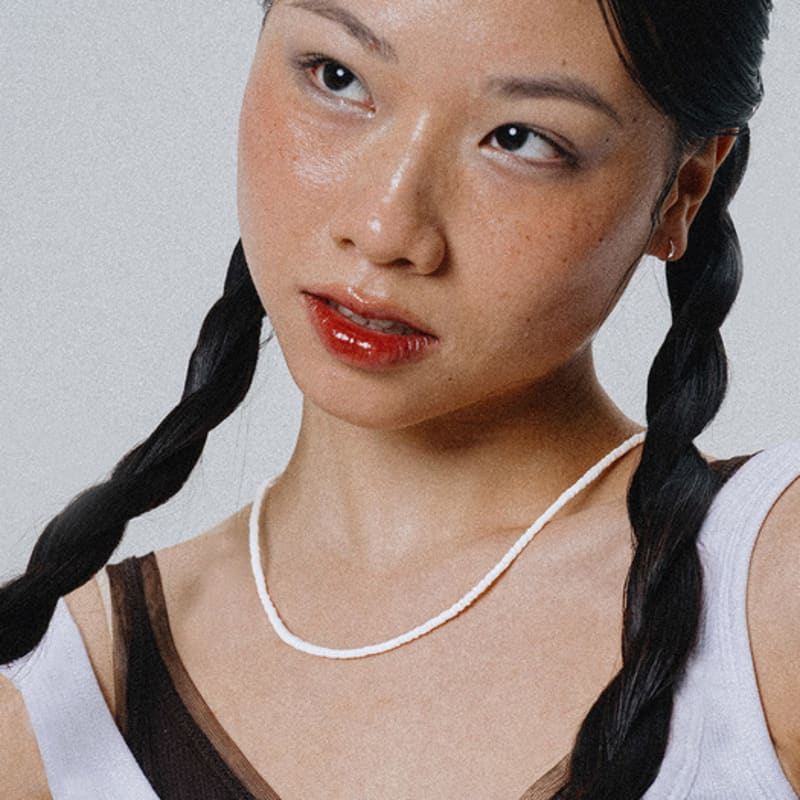 SCALETTO WS006 White Shell Necklace