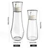 Refillable Glass Mouthwash Dispenser Portable Oil Pourer Bottle Practical Oil Sprayer  Farmhouse