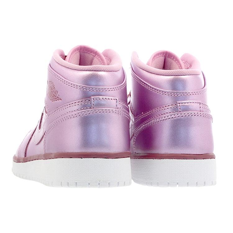(GS) Air Jordan 1 Mid SE 'Pink Rose' Kids' AV5174-640