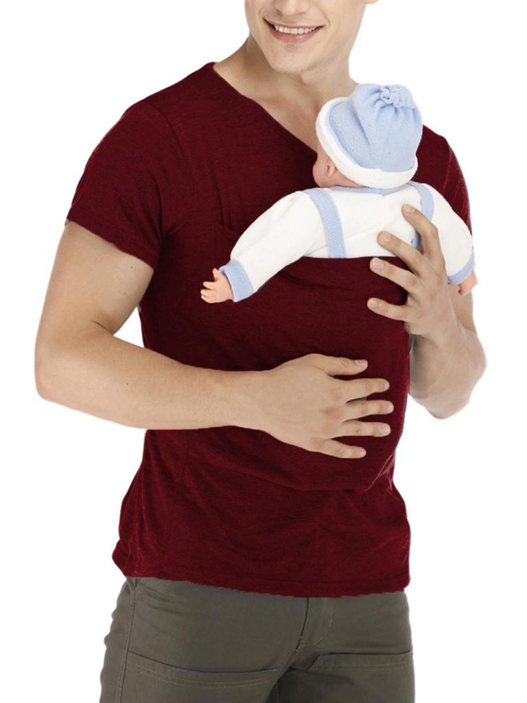 2026 Sommer Freizeit-T-Shirt für Eltern und Kinder: Känguru Mama & Papa Multifunktionale Damenbekleidung