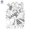 Sunstar Stationery Kimi to Idol A6 Liten Fargeleggingsbok RPJ Sett Fargeleggingsbok for Jenter Søte Figurer 2564360A PreCure