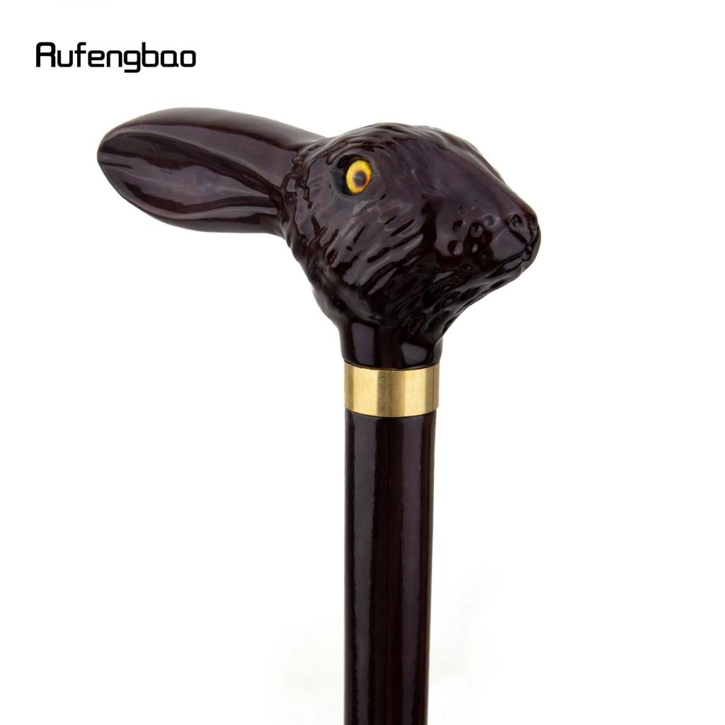 Iepure din lemn cu o singură articulație Baston de mers la modă Decorativ Vampir Cospaly Party Baston de mers Halloween Mase Baghetă Crosier 93cm