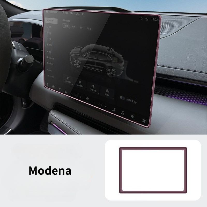 For Zeekr 7X Navigation Screen Silicone Frame Edge Protective Scratch Proof Central Control Display Navigation Protector Cover