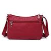 2023 Women's Soft Leather Crossbody Bag - Washed Leather, Large Capacity, Single Shoulder, Perfect for Mothers