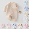 Baby Winter Warmth Cotton Snowsuit With No Bone Design For Newborns And Infants
