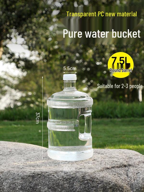 ZISIZ Silicone Purified Water Empty Bucket