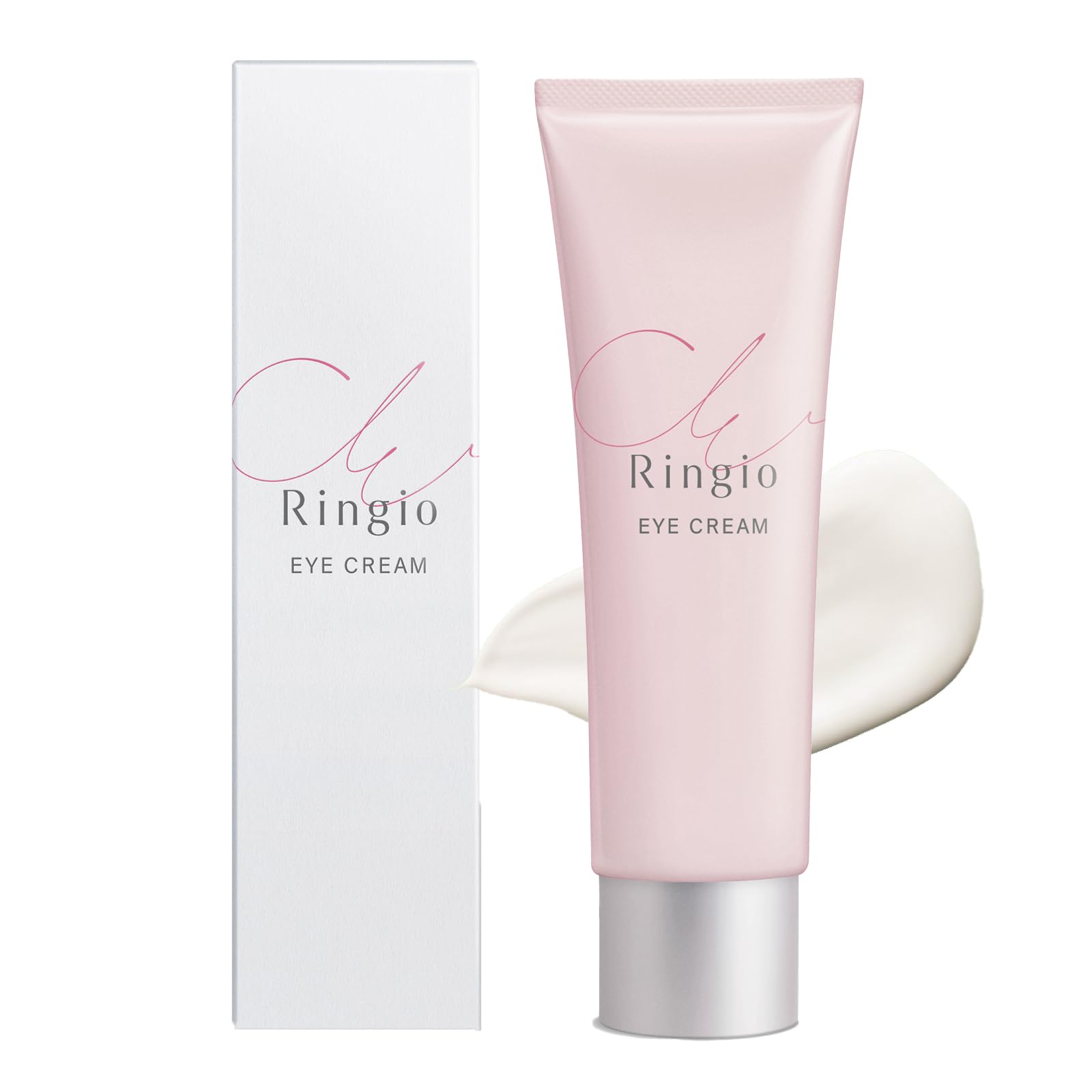 

Ringio Eye Care Eye New Feeling Hyaluronic and 15 Plant Extracts for Firmness and Luster Around the Eye Made in 15g [Single Item] Cream, Anti-Aging белый