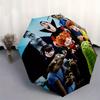 1pc Vampire Family, Monster Friends Themed High-quality Umbrella,Automatic Opening and Closing Umbrella,Multi-functional Umbrella G0811271