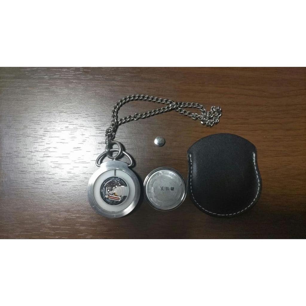 Used VICTORINOX Pocket Watch Swiss Army Box with Case