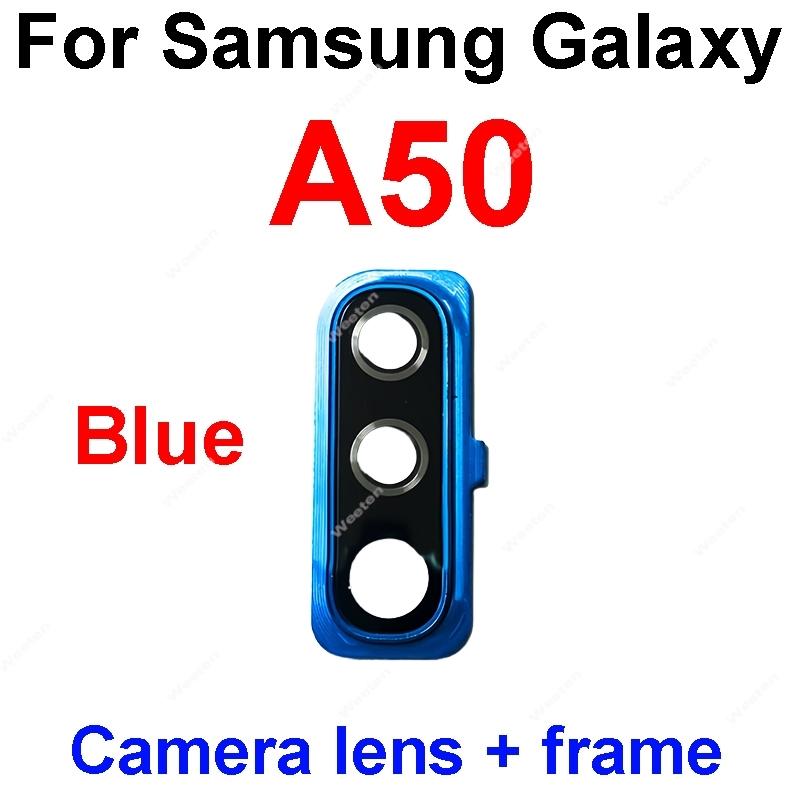 Camera Lens Frame Use For Samsung Galaxy A50 A70 A80 SM-A505F SM-A705F SM-A805F WEETEN Rear Back Camera Glass Lens Holder Parts