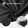 Mobility Scooter Cover Heavy Duty Black Protects From Snow Rain Dust And Sun