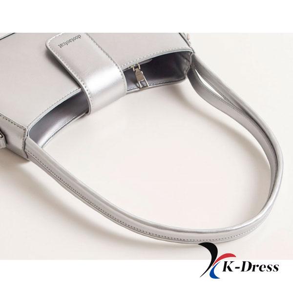 Square Baguette Glossy Shoulder Bag (3 Colors) Basic Type