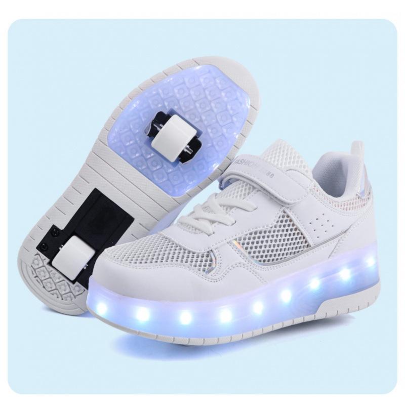 

Four-wheel shoes Girls sports pulley shoes Wheel children s skates Medium children s trend Lightweight 40