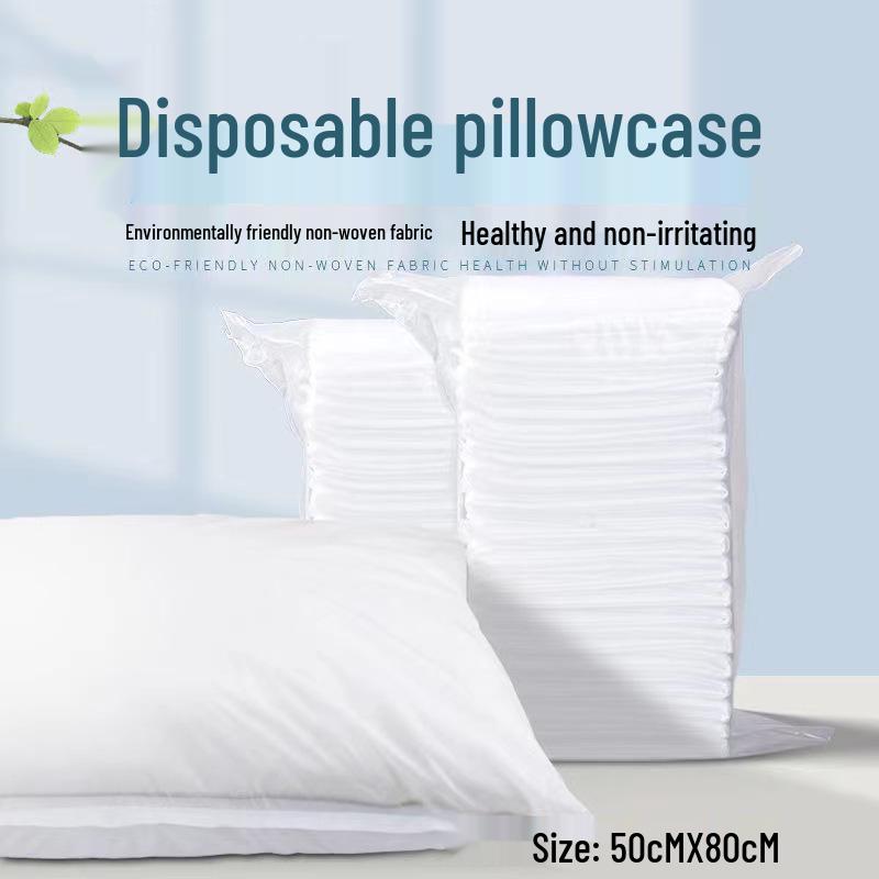 Travel Disposable Double Bed Sheet & Duvet Cover Set - 4 Pieces