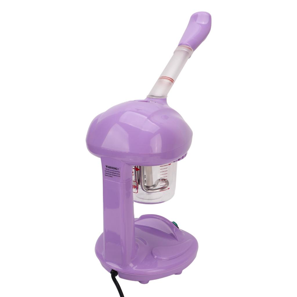 Face Steaming Machine Warm Nano Mist Deep Cleaning Blackhead Removal Purple Beauty Moisturizing