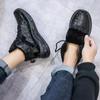 Winter Chunky Sneakers Herren Wasserdichte Schneestiefel für Herren Mode High-Top Baumwollschuhe Qualität Fellig Warm Trendy Stiefeletten