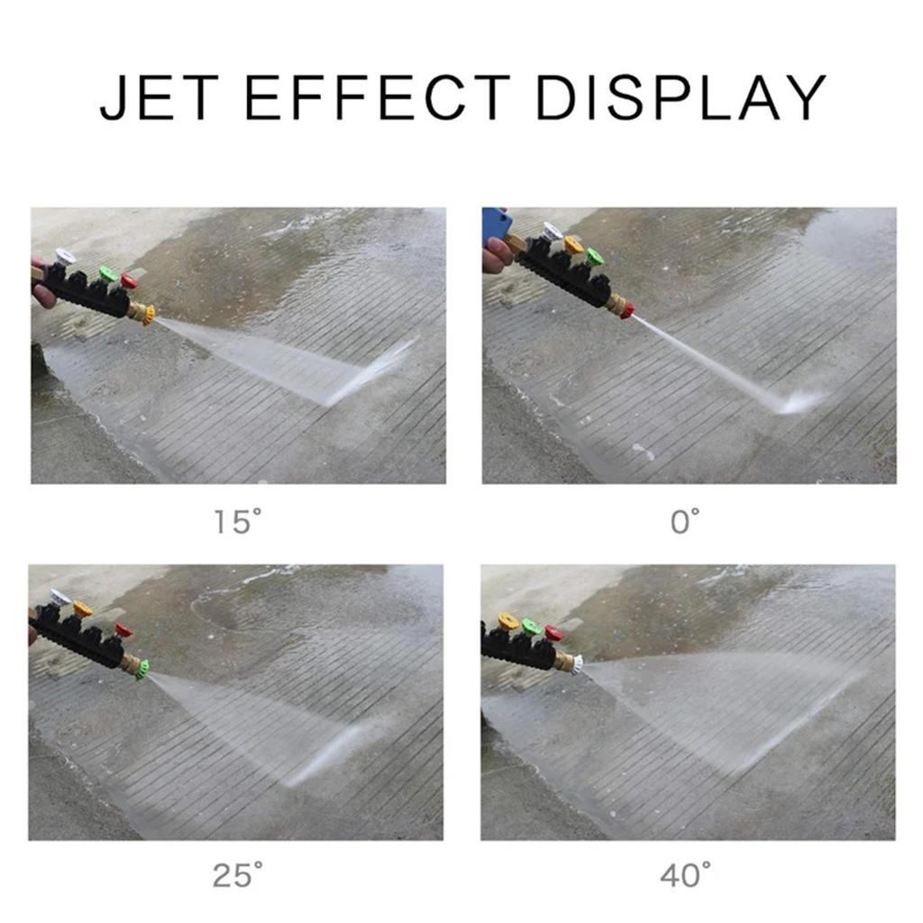 High-Pressure Washer Tips Versatile Cleaning Accessory for Effective Pressure Washing