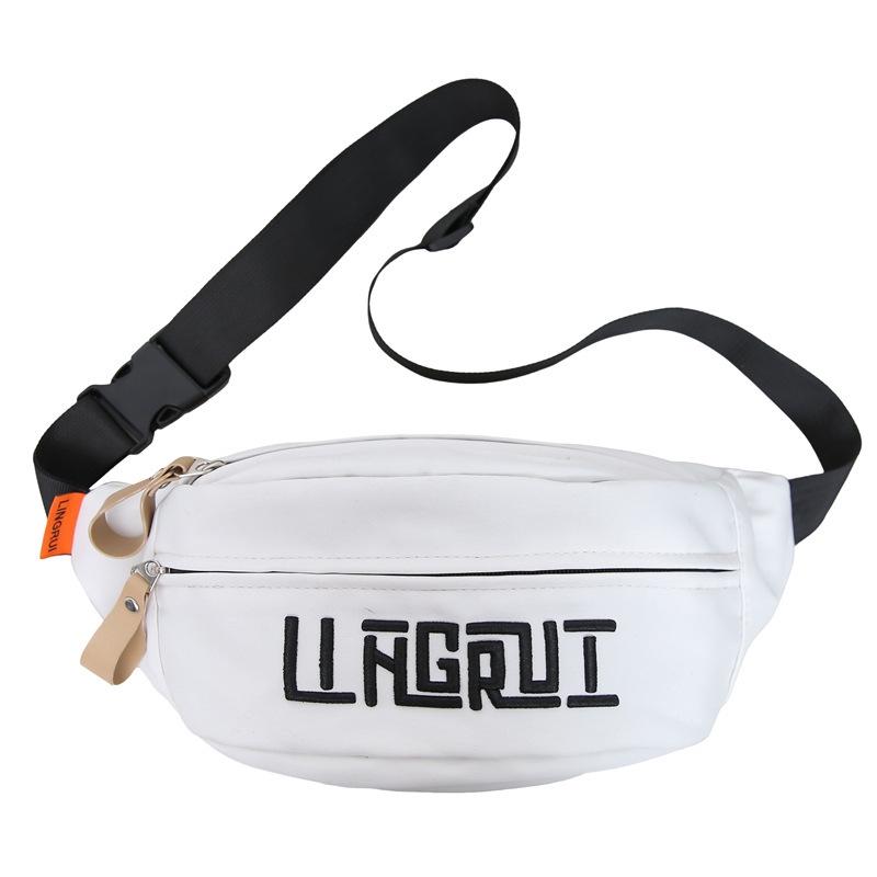 Unisex Fashion Waist Bag – Large Capacity, Lightweight, Casual Sports Shoulder/Crossbody Bag