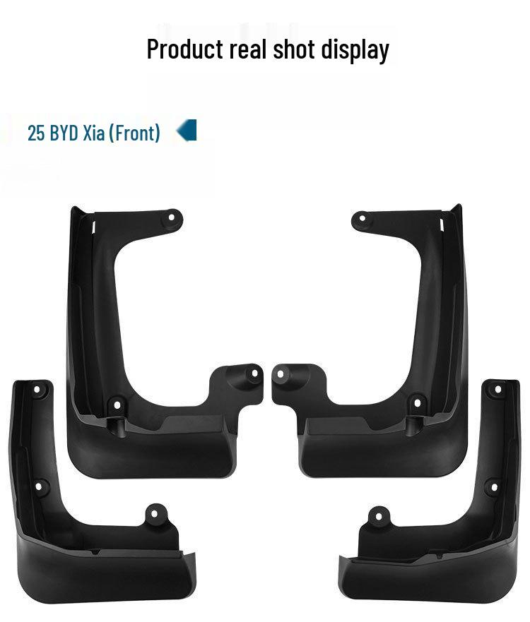2025 BYD Xia Front and Rear Tire Mudguards