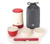 OSK Stainless Steel Thermal Lunch Box UTSUWA ENJI Diameter x SW-3 10.5 17.3cm
