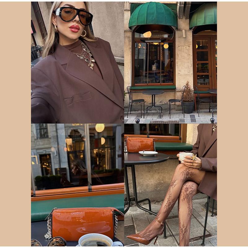 Fishnet Socks Lace Net Socks French Jacquard Pantyhose New Sexy Stockings Women Lace Knee Length Thigh High Fishnet Socks