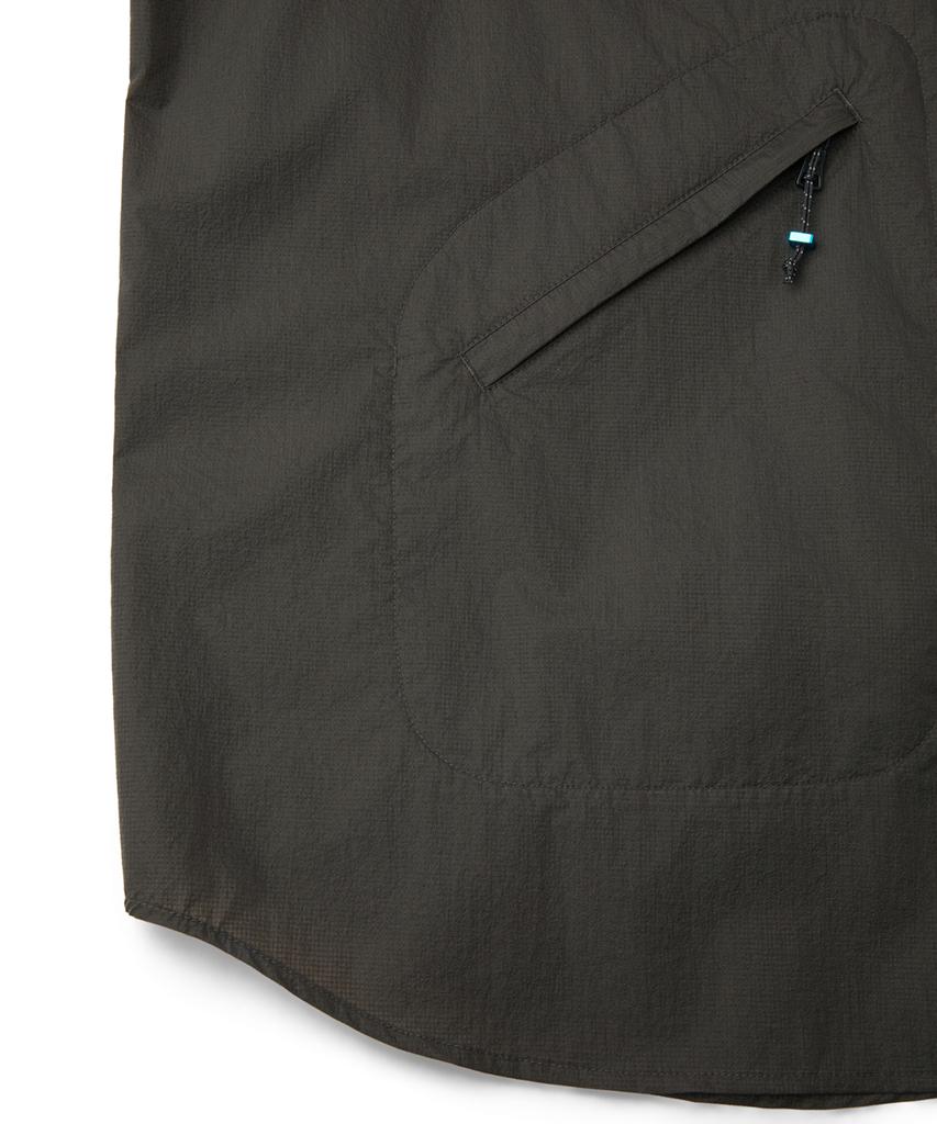 Hellinogseuweeo Light Pack Short Sleeve Shirt_Dark Brown