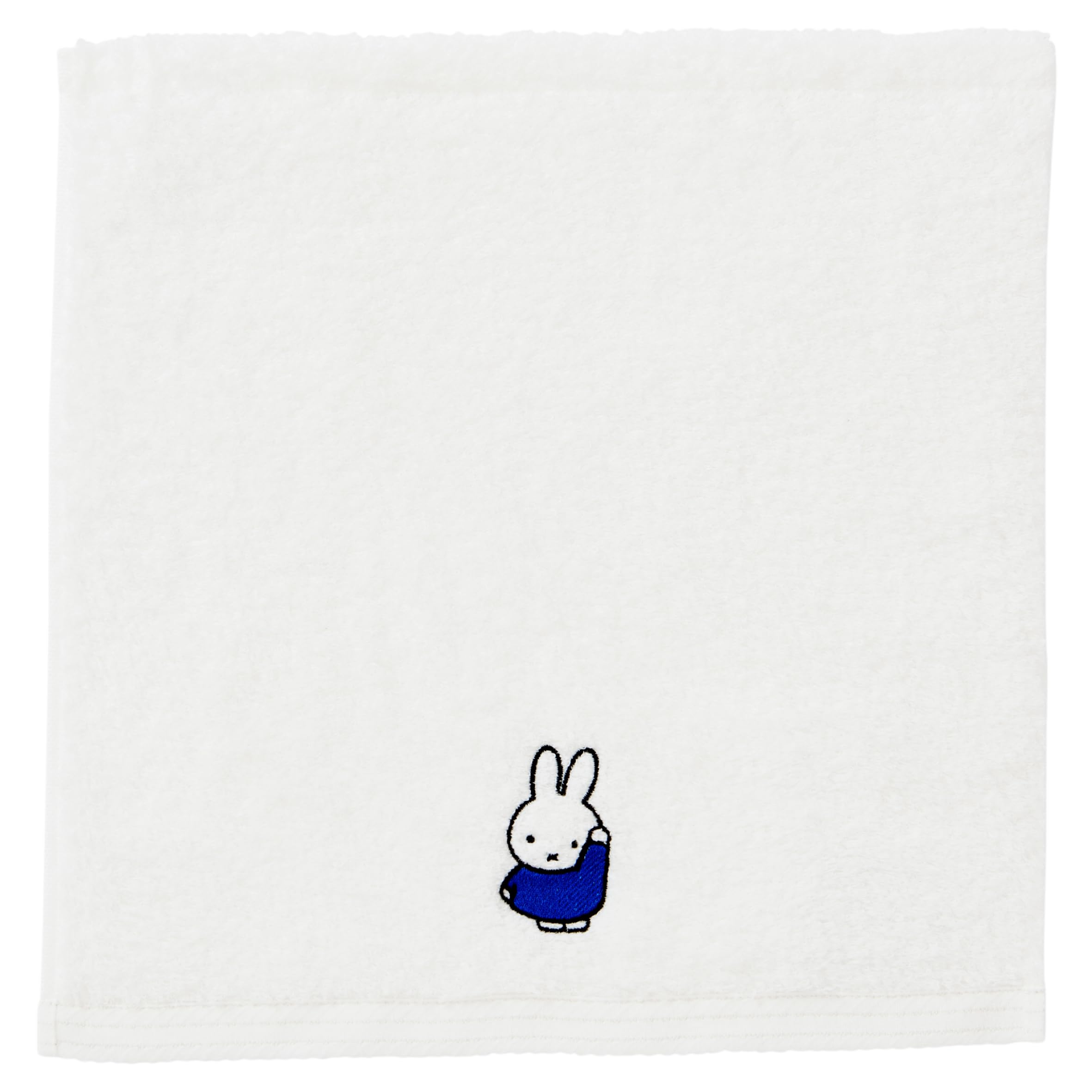 

Nishikawa Miffy Сделано в Японии из крученой пряжи для мягкости и легкости TT34850633 Мочалка, 34x35 см, Стираемая, 100% хлопок, Текстура, Белый, белый