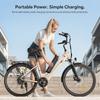 Touroll J2 ST Tiefeinstieg Elektrofahrrad – 45Nm Motor, 100km Reichweite, Komfort-Erster Stadtradfahrer