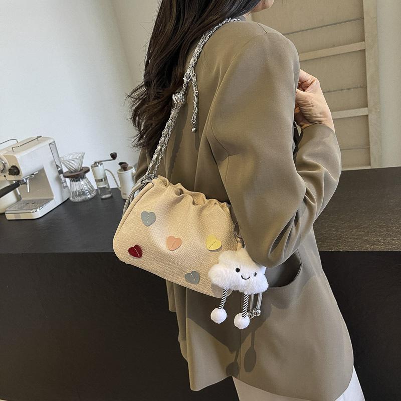 This year's popular small bag women's 2025 new fashion versatile chain messenger bag super fire shoulder bucket